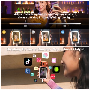 Pantalla Magnética para Selfies Insta360 Snap, Pantalla Táctil de 3.5 Pulgadas, Monitor de Video <span class=keywords><strong>4K</strong></span> para Teléfono, Vlog, Transmisión en Vivo, Accesorio MagSafe - Product Image 4