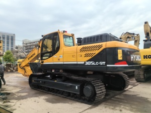 Goede Staat Gebruikte Graafmachine <span class=keywords><strong>Hyundai</strong></span> <span class=keywords><strong>305</strong></span>-9T 30ton Excavadora Originele <span class=keywords><strong>Hyundai</strong></span> <span class=keywords><strong>305</strong></span> Graafmachine - Product Image 5