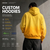 Sweat à capuche zippé personnalisé 500 g/m² épais pour homme, coupe ample, impression sérigraphiée, certifié BSCI, pack complet pour fabricant, pack technique