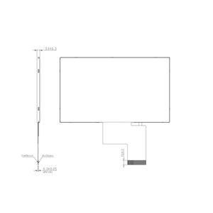 หน้าจอ <span class=keywords><strong>LCD</strong></span> 1200CD/m2ความสว่างสูง24-bit ขนาน RGB 800*480 IPS TFT 5นิ้ว - Product Image 5