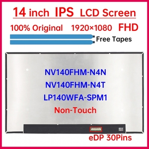 Écran LCD pour ordinateur portable de 14 pouces NV140FHM-N4N NV140FHM-N4T LP140WFA-SPM1 pour <span class=keywords><strong>Dell</strong></span> Latitude <span class=keywords><strong>5400</strong></span> 5410 5420 3420, panneau de matrice d'affichage - Product Image 2