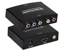 Convertisseur vidéo d'adaptateur Audio R/L pour TV, PC et DVD, adaptateur 1080P vers HDMI vers HDMI, RGB, 1 pièce