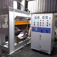 Machine à cintrer de contreplaqué de chauffage diélectrique à haute fréquence HF de presse hydraulique robuste avec pression verticale de 80 tonnes de SAGA