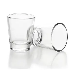Mini vaso de sublimación transparente, vaso de chupito de Tequila, vaso de chupito Espresso