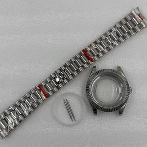 40mm stainless steel <b>case</b> and strap kit, with sapphire glass, for 31mm dial and <b>watch</b> - Product Image 6