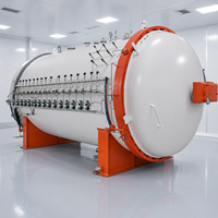 Autoclave Compuesto ISO9001 AS9100 para Curado de Componentes de UAV con ±2 ℃   Sistema de Monitoreo SCADA y Uniformidad