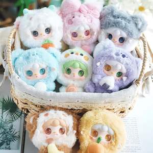 Série Yooki Hug Food Shop : Boîtes mystères d'animaux en peluche, jouets mignons en vinyle, peluches <span class=keywords><strong>anime</strong></span>, cadeaux d'anniversaire à collectionner pour filles - Product Image 6