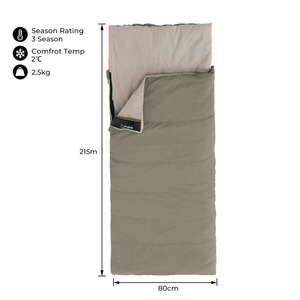 LLOYDBERG - Sacos de Dormir Personalizables para Acampar, con Capucha, Impermeables, para Exteriores, para <span class=keywords><strong>Invierno</strong></span> - Product Image 2