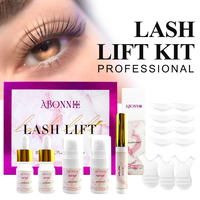 Kit de levantamiento de pestañas Abonnie, producto profesional, juego de pegamento, permanente, bálsamo profesional para levantar pestañas, Kit de permanente con Perfume Sme
