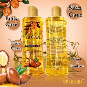 Moroccan olio di Argan per il viso e il corpo Skincare massaggio liscio per la cura dei capelli olio essenziale di olio vegetale 200ml - Product Image 5