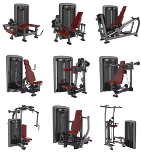 Equipo de ejercicio de cable de fila cargado de pila de servicio pesado ajustable Lat Pull Down y máquina de fila sentada Estación de polea alta y baja - Product Image 2
