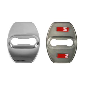 Cubiertas para Cerraduras de Puerta de Coche JDM, 4 Piezas, Protectoras con Emblema Adhesivo para <span class=keywords><strong>Hyundai</strong></span> N <span class=keywords><strong>Line</strong></span>, Tucson, Creta, <span class=keywords><strong>I20</strong></span>, I30, Nline Buckle - Product Image 3