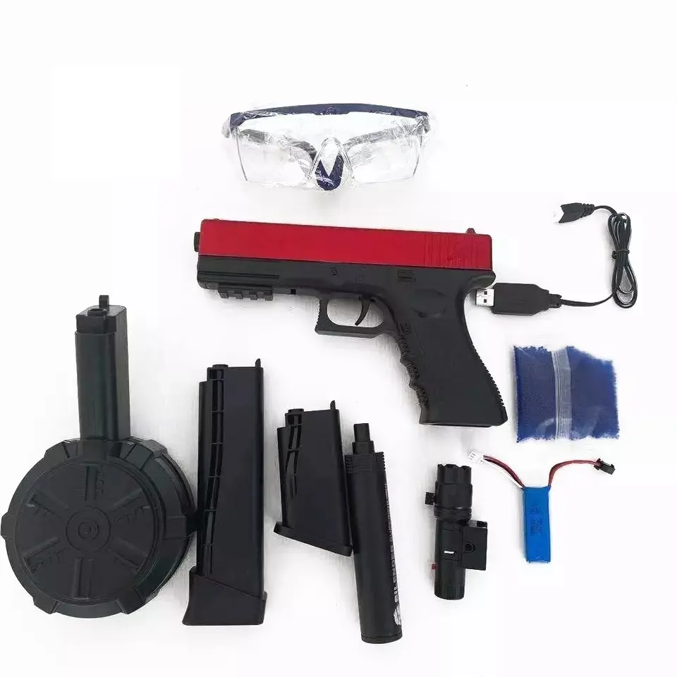 2022 도매 Kopetoy P18C 권총 전기 젤 볼 블래스터 TikTok 같은 스타일 지원 색상 사용자 정의 장난감 총