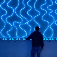 SQactivaPlay Salle de Jeu Interactive : Défi à Boutons LED à Pression à Durée Limitée, Activation de Courant Électrique Éclairant pour un Divertissement Ludique