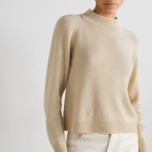 Dilly Thời Trang Nội Mông Cổ Cashmere Áo Len Đồng Bằng Ấm Áp Và Ấm Áp Đan 100% Rùa Cổ Phụ Nữ Cashmere Áo Len - Product Image 3