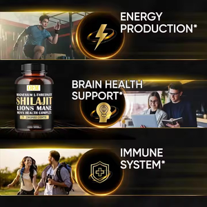 Shilajit Ultra kapsül 60 sayısı abd yüksek potens enerji güçlendirici yaptı - Product Image 6