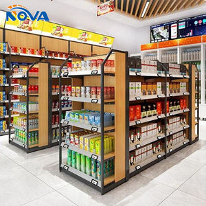 Estanterías Metálicas de Alta Resistencia con Estructura de Madera - Estantes Ajustables Totalmente Personalizables para Tiendas Minoristas - Product Image 4