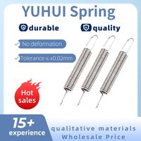 YUHUI YH-49 Direktvertrieb zum Großhandelspreis Industrielle Edelstahl-Spiralfeder Kleine Zugfeder für Heftgeräte und Druckbleistifte 7 lb