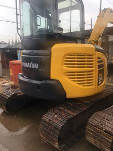 Excavadora usada Komatsu PC55 6ton Excavadora multifuncional sobre orugas original japonesa a la venta - Product Image 5