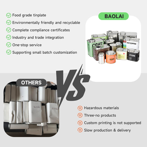 Mới tùy chỉnh rỗng tinplate có thể kim loại container dầu ăn tin có thể cấp thực phẩm dầu bao bì tin cho dầu ô liu - Product Image 5