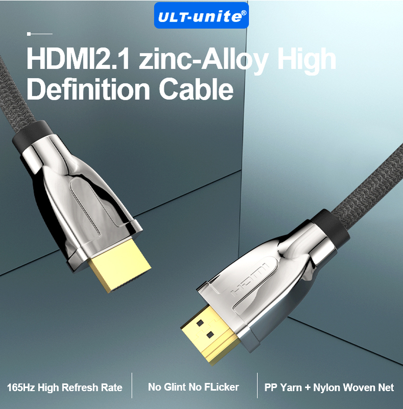 ULT unite 1m Gold Plated Braided