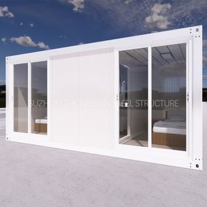 आर्थिक वियोज्य तैयार करने के लिए पूर्व बनाया में रहने वाले 40ft 20ft शोरूम फ्लैट पैक आसान इकट्ठा कंटेनर मॉड्यूलर घर - Product Image 5