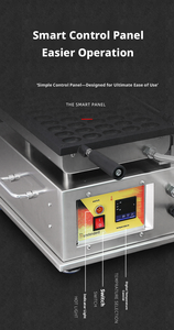 Macchina Elettrica per Coni di Waffle |   Macchina Commerciale per Coni di <span class=keywords><strong>Zucchero</strong></span> e Waffle per Hot Dog e Corn Dog, Ideale per Gelaterie - Product Image 3