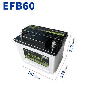 <span class=keywords><strong>Batería</strong></span> Automotriz EFB de 60Ah Libre de Mantenimiento en Oferta para Autos con Sistema <span class=keywords><strong>Start</strong></span>-<span class=keywords><strong>Stop</strong></span> y Vehículos Microhíbridos - Product Image 1