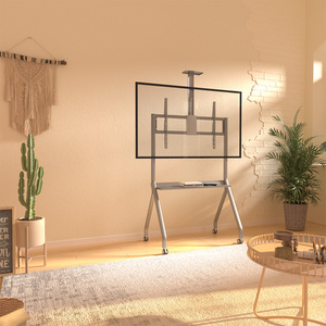 Soporte Móvil con Ruedas para TV de 900*600 mm, Base de Acero Laminado en Frío Negra para Televisores de 50-120 Pulgadas - Product Image 3