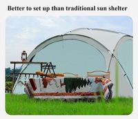 Tente dôme personnalisée de fête grand espace étanche parasol plage auvent camping gazebo tente