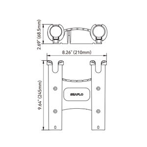 <span class=keywords><strong>Support</strong></span> de canne à pêche <span class=keywords><strong>double</strong></span> pour yacht et bar bateau <span class=keywords><strong>Support</strong></span> de canne à pêche en eau salée - Product Image 6