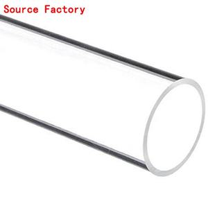 Tube rond en acrylique extrudé transparent, longueur 12 pouces, diamètre extérieur 2 1/4 pouces, diamètre intérieur 2 pouces, épaisseur de paroi 1/8 pouce (2,25 pouces de diamètre) - Product Image 4