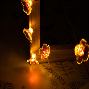 Illuminazione natalizia colore rosa fiore di ciliegio decorativo albero di natale decorazione del giardino <span class=keywords><strong>lampada</strong></span> camera da letto della ragazza soggiorno Display - Product Image 5