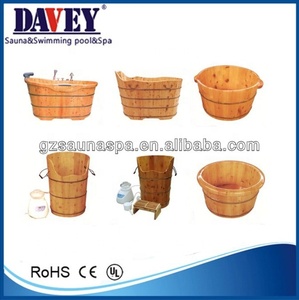 Nouvelle baignoire en <span class=keywords><strong>bois</strong></span> rectangulaire pour l'extérieur 2024 avec motif de pierre ovale/rond - Product Image 6