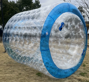 Balle gonflable ultra-épaisse pour la marche sur l'eau, modèle tambour, jouet aquatique pour parcs aquatiques et piscines, utilisation estivale durable - Product Image 3