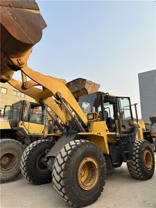 Cargadora hidráulica de ruedas Komatsu WA380 original usada con motor de cargador frontal y caja de cambios-Componentes principales de Japón - Product Image 3