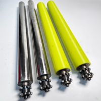 Ligne de convoyeur à rouleaux en acier inoxydable pour le transport de rouleaux non motorisés galvanisés avec composants de roulement à billes