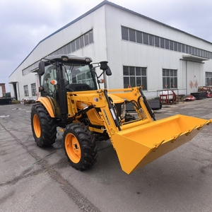 Direct From Factory Heavy-Duty 4X4 Farm <b>Tractor</b> with <b>Trailer</b> for Agricultural Hauling - Product Image 2