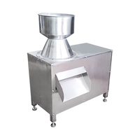 Commerciële Roestvrijstalen Volautomatische 3kw Crusher Shredder Voor Kokosmelk Fruit Plantaardige Verwerking
