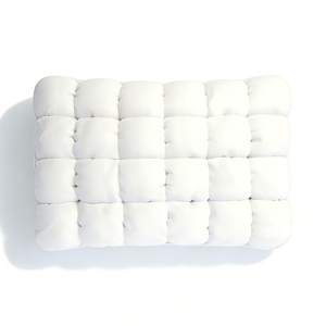 <span class=keywords><strong>Oreiller</strong></span> en mousse à mémoire de forme en coton écologique moderne, vente chaude, avec garnissage alternatif, soutien spécial du cou, motif uni 400TC - Product Image 2