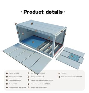 Nhà Cung Cấp Vàng Chất Lượng Cao 10ft 20ft 3 Phòng Ngủ Nhỏ Nhà Ở Đúc Sẵn Phẳng Gói Vườn <span class=keywords><strong>Modular</strong></span> Văn Phòng <span class=keywords><strong>Container</strong></span> Nhà - Product Image 3