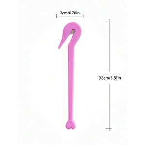Tagliacoda Elastico Monouso per Capelli, Strumento per Rimuovere i Fermacoda, Accessorio per Capelli per Bambini, Misura Standard - Product Image 2
