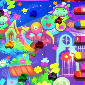 Système de jeu de projection murale pour enfants en salle de jeux avec équipement d'escalade interactif pour des expériences amusantes - Product Image 4