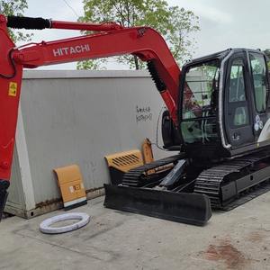 Hitachi-Excavadora hidráulica de orugas de 7 toneladas usada, mini maquinaria de construcción de Japón, componentes de motor de núcleo, motor, 1/2/2/1/2/1/2 - Product Image 3