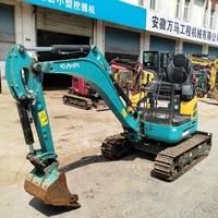 Miniexcavadora Agrícola Kubota U17 Clásica de Segunda Mano, Excavadora Compacta de 1.7 Toneladas, UU17-6, Nueva Excavadora Multifunción Usada