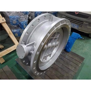 D343W-10P วาล์วผีเสื้อ DN900 หน้าแปลนสแตนเลสสำหรับน้ำอุณหภูมิปกติ 1.6MPa ชนิดสวิตช์ - Product Image 4