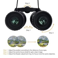 Binoculares con Zoom compacto 8x21 de largo alcance plegables HD potente Mini telescopio BAK4 FMC óptica caza deportes niños telescopio