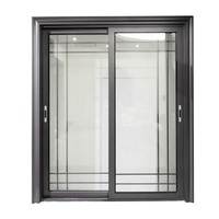 Porte coulissante intérieure en aluminium Wanjia, design moderne, portes en verre pour patio