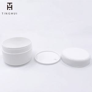 Tarro de Plástico PP de Doble Pared, Blanco, para Cosméticos, Personalizable, Redondo, para Crema Facial, 5g, 15g, 30g, 50g, 100g, 150g, 200g, 250g - Product Image 3