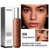 Correcteur liquide haute couvrance effet lumineux, waterproof, fond de teint correcteur